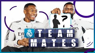 Who's the best dancer? Who'd dye their hair? | Alaba \u0026 Rüdiger | Real Madrid Teammates