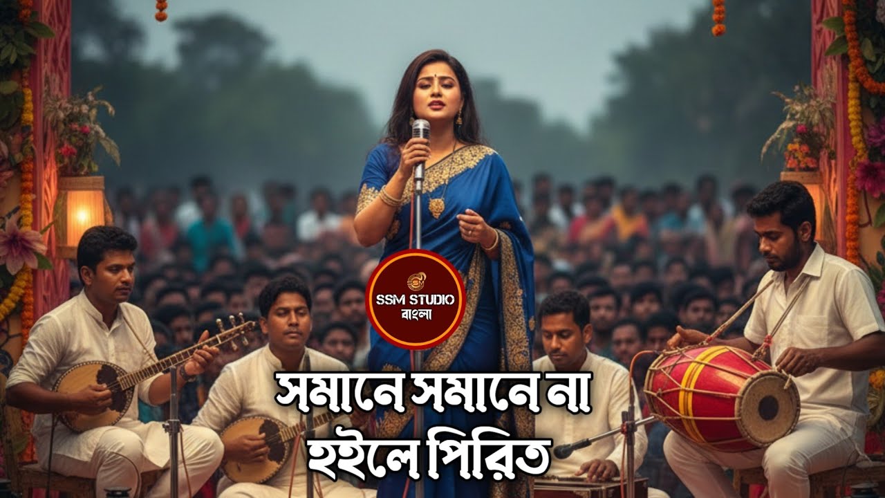সমানে সমানে না হইলে পিরিত || Shomane Shomane || SSM Studio Bangla ...