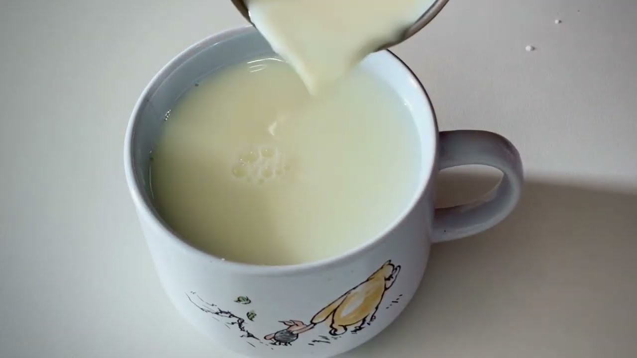 Creamy Chicken & Veggie Soup with a Unique Garnish! 