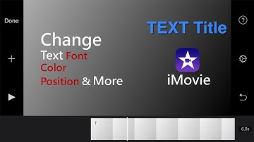 iMovie Updates: Change Text Font, Color, Position & More on iPhone | iMovie Tutorial for iPhone