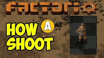 Factorio how to shoot | Factorio how to use GUN