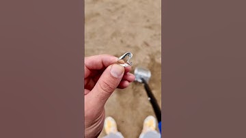 Found a Silver Ring While Metal Detecting! 💍 #Shorts #MetalDetecting #TreasureHunt #equinox600