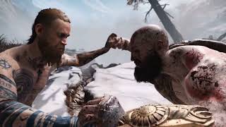 Kratos Vs Baldur First Fight All Cutscenes Hd Cinematic