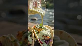 River Side Fish Tacos ASMR #shorts