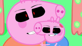 Mummy Pig &amp; George - Monsters How Should I Feel - Peppa Pig Animation