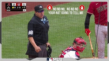 Umpire EJECTS Dave Martinez