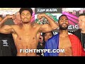 Shakur Stevenson vs. Edwin De Los Santos • WEIGH-IN &amp; FINAL FACE OFF