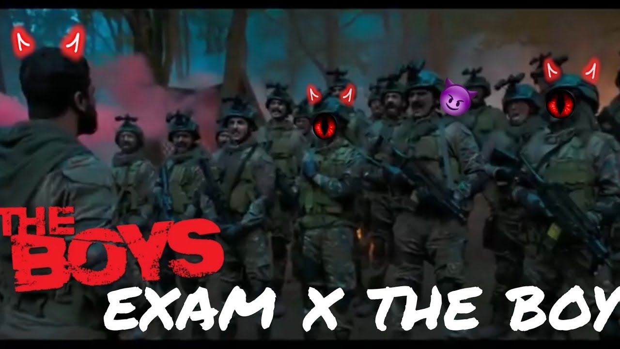 EXAM X THE BOYS EDIT || EXAM EDITS || EXAM VS STUDENTS || FUNNY EXAM STATUS || BONES SONG EDIT
