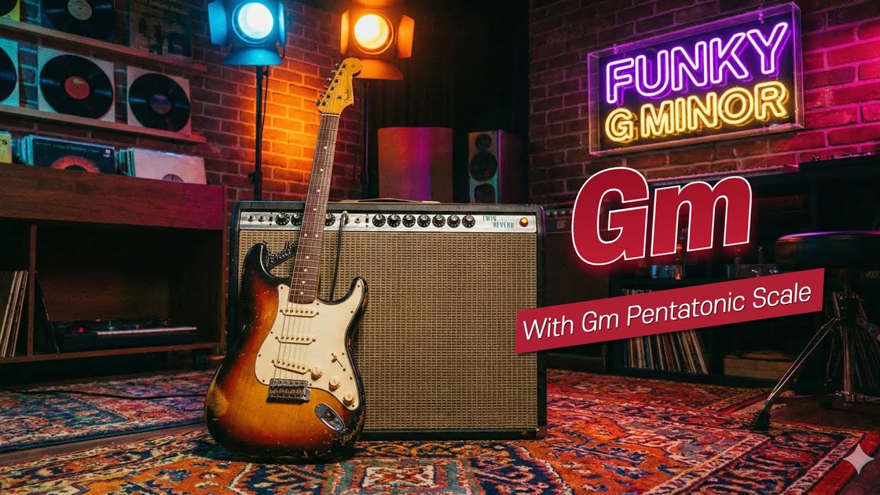 Smooth & Funky Jam Track (Key of G Minor) | Practice Your Groove