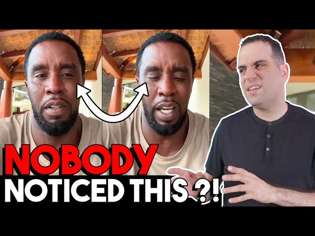 The SCARY Truth About Diddy's Apology! Body Language Analyst Reacts! class=