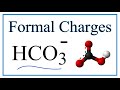 Formal Charges in Bicarbonate Ion