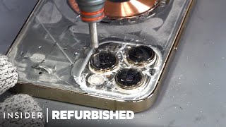 How Cracked iPhone Back Glass Is Professionally Restored | Refurbished | Insider