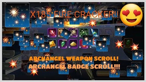 MU ORIGIN 2: HOW TO GET ARCHANGEL SCROLL BADGE & PIECE ON FIRECRACKER!! - MU Origin 2