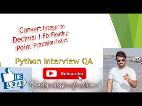 Convert Integer to Decimal | Fix Floating-Point Precision Issues