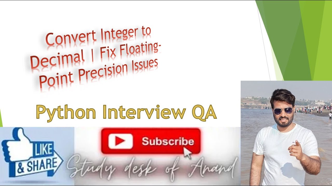 Convert Integer to Decimal | Fix Floating-Point Precision Issues - YouTube