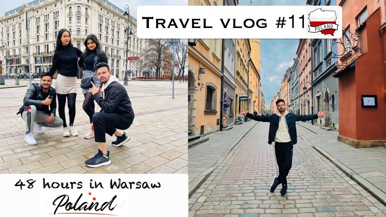 "Exploring Warsaw's Treasures: From Royal Palaces to Vibrant Street Art!" || Poland 🇵🇱 || Med Guy