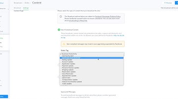 How to send broadcasts on Manychat after the recent changes on facebook messenger