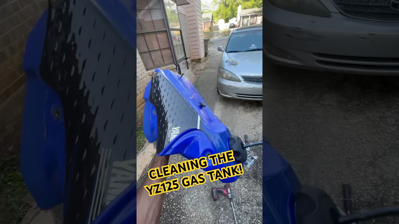 How To Clean Your Motorcycle Gas Tank Exterior 