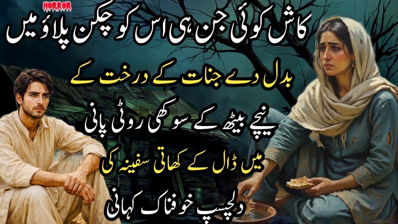 Kash Koi Jinn He Isko  Chicken Pulao Badal Day  | Jinnat Ke Darakht Ke Neeche Sookhi Roti Pani Mein 