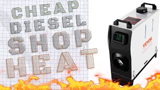 More heat from a diesel shop heater, Cheap!
