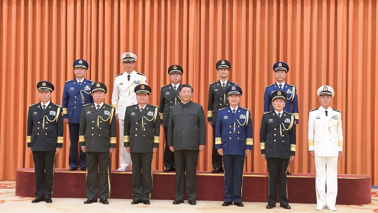 Xi Jinping promotes five senior military officers to rank of general