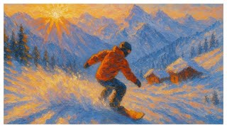 Winter Sports - 6 Frames TV Art 4K - Impressionism Collection - The Ambient Frame screenshot 5