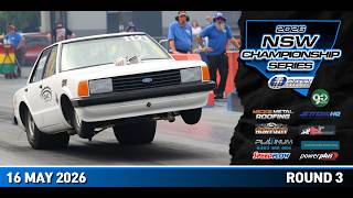 NSW Championship Round 3 - Sydney Dragway - Saturday 16 May 2026