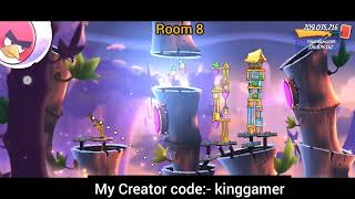 Angry birds 2 Clan Battle today (5 Times bubbles used) (147 High Ratio) (14 Rooms) (easy gameplay) screenshot 4