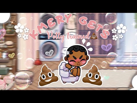 🌸Kmery gets POTTY TRAINNED🚽🌸||Avatar World Rp 🌏🐾||⭐️✨•.