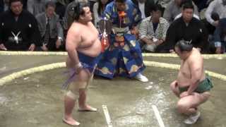 20130512 大相撲夏場所初日 琴将菊vs北太樹
