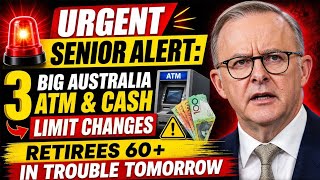 🚨 Urgent Senior Alert: 3 Big Australia ATM & Cash Limit Changes — Retirees 60+ in Trouble Tomorrow