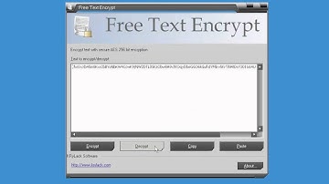 Trying out Free Text Encrypt