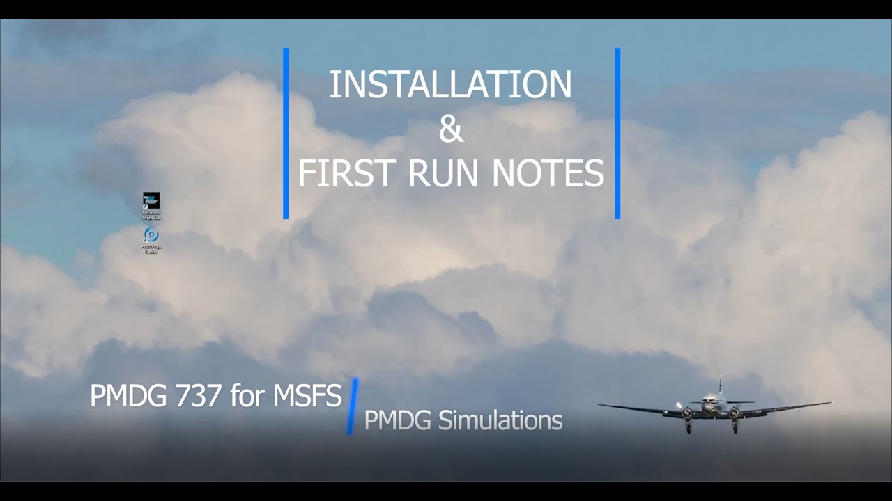 PMDG 737 for MSFS 001: Installation and Important First Run Notes - YouTube