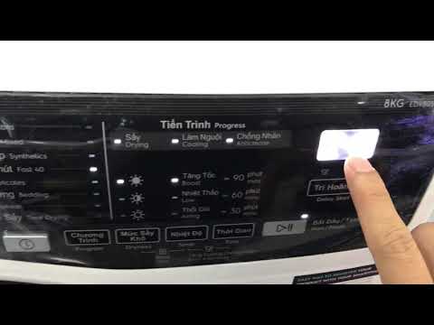 Cách sử dụng máy sấy quần áo electrolux EDV805JQWA mới nhất