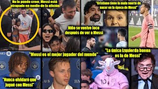 Mira cómo están recibiendo a Messi en todos lados de Estados Unidos y qué dijeron!