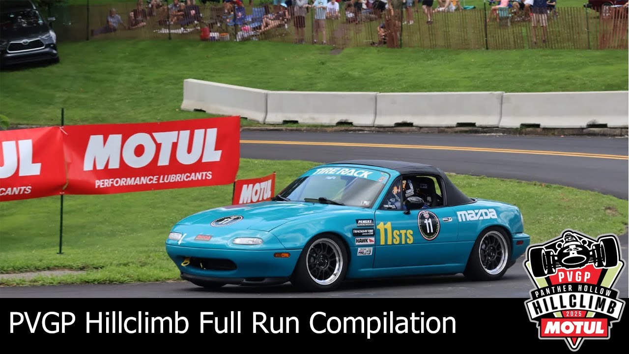 PVGP 2025 | Motul Hillclimb | # 11 Mazda Miata [Full Lap Compilation]