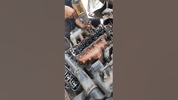 how to open a engine cylinder head part 3#kashi #machanical