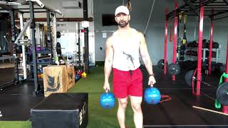 Famous How to Perform A Double Kettlebell Bulgarian Split Squat Exercise Profile