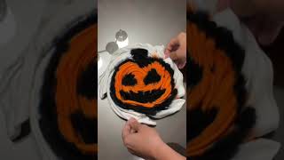 Spooky Halloween TieDye Pattern | JackoLantern Tie Dye How to Tie Dye Tutorial for Beginners Easy