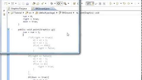 Java programming Lesson 100 Graphics : Java Animation 3 Dispose Method