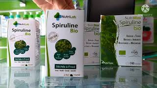 افضل مكمل غذائي ممكن تستعمليه لمقاومة العياء وعلاج فقر الدم سبيرولين Spiruline bio