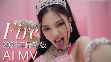 AI KPOP MV - Fire | AI Music Video #aimv #hailuoai #kling #midjourney #kpop #aivideo