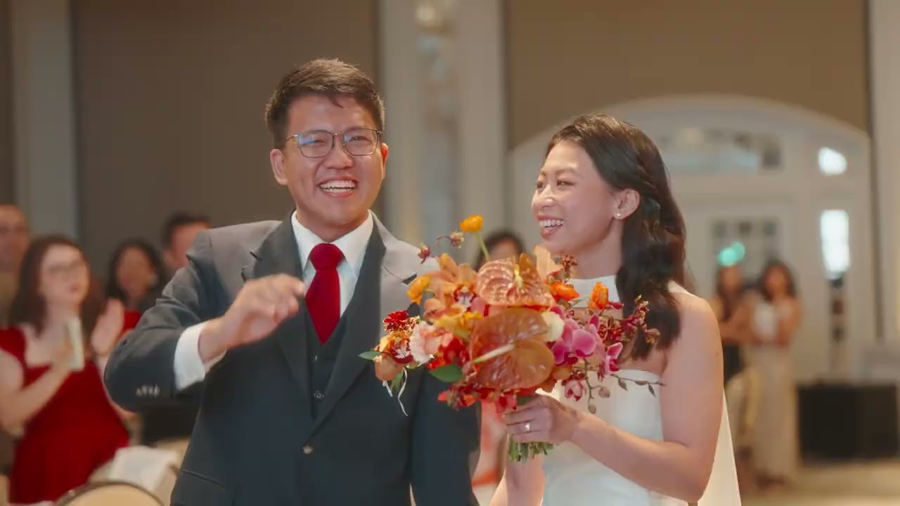 Gabriel & Beverly's Actual Day Highlights [4K] - Church of the Sacred Heart