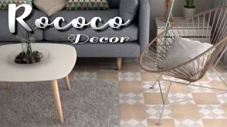 Rococo Decor - Decorative Porcelain Tiles