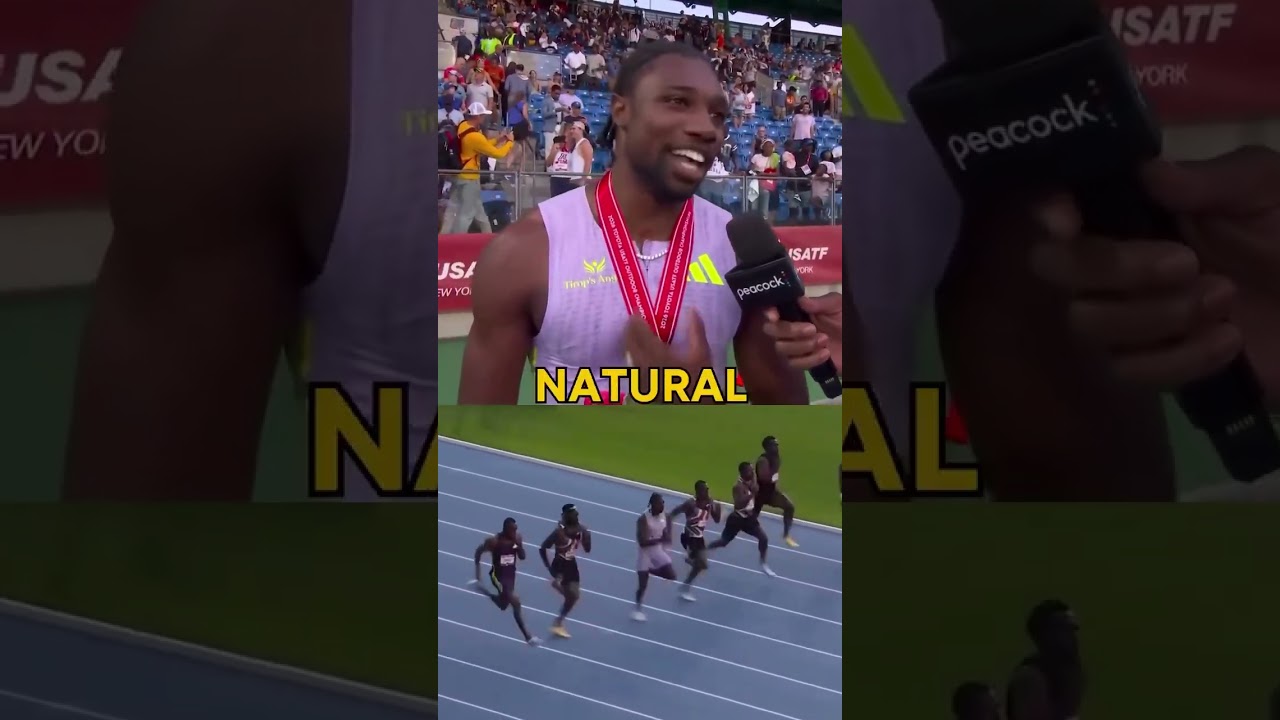 Noah Lyles: "There's no better rush" than winning 😤