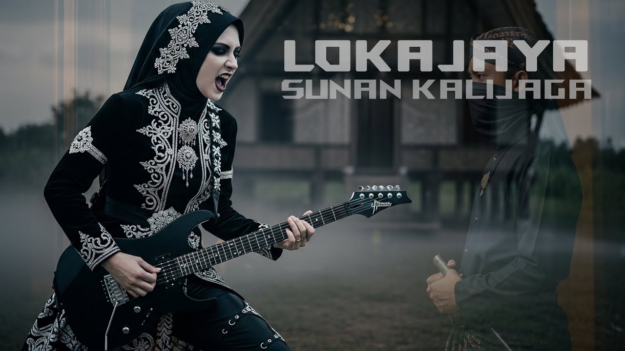 BRANDAL LOKAJAYA (SUNAN KALIJAGA) - GOTHIC GIRLS METAL RELIGI (OFFCIAL AI MUSIC VIDEO)