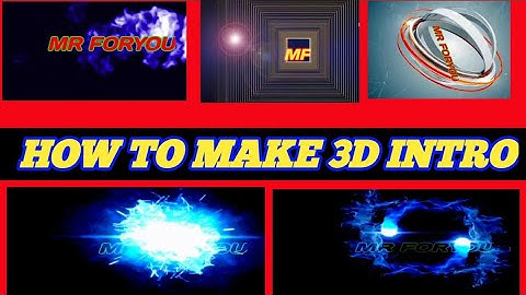 How To Make 3D intro in Mobile with Kinemaster for youtube|Apne Name Ka Intro Video mai kaise lagye|