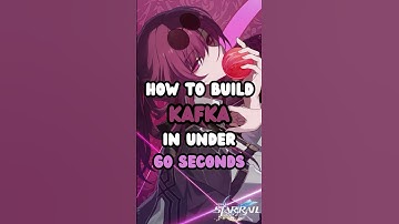 The best Honkai: Star Rail Kafka build guide in under 60 seconds | Honkai star rail