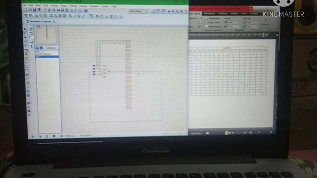 Membuat rangkaian Decoder dan encoder tugas Elektronika digital - YouTube