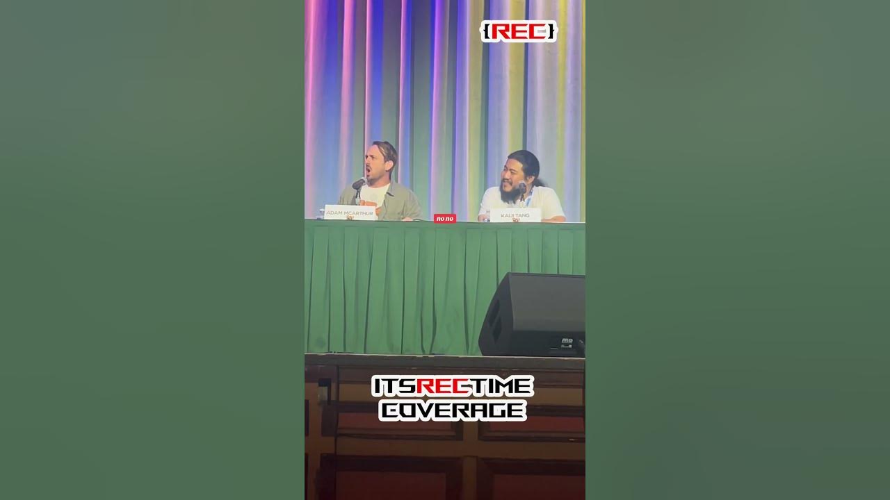 Adam McArthur and Kaiji Tang Flashback to “You Crying?” #Shorts